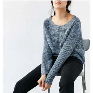 URBAN OUTFITTERS BDG Blue knit sweater